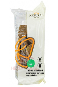 Obrázok pre Natural Celozrnné amarantové sušienky karobové (150g)