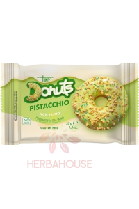 Obrázok pre Cuorenero Donuts Pistácia Bezlepková šiška s cukrovou polevou a posypom (37g)