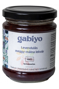 Obrázok pre Gabiyo Višňovo-malinový lekvár s kvetmi levandule bez pridaného cukru (200g)