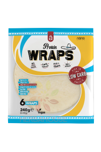 Obrázok pre Nanosupps Vegan Protein Wrap tortilla bez pridaného cukru 6ks (240g) 