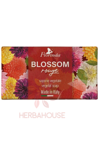 Obrázok pre Florinda Blossom Rouge Rastlinné mydlo červený kvet (100g)