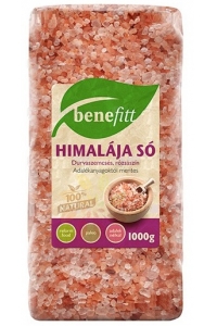 Obrázok pre Benefitt Himalájska soľ ružová hrubozrnná (1000g)