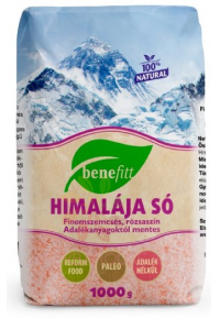 Obrázok pre Benefitt Himalájska soľ ružová jemná (1000g)