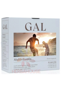 Obrázok pre GAL Multivitamín kapsule (30ks + 60ks + 30ks)