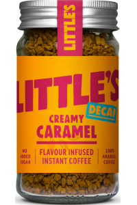 Obrázok pre Littles Instantná káva bez kofeínu s karamelovou príchuťou (50g)