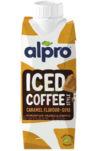 Obrázok pre Alpro Iced Coffee sójová ľadová káva z etiópskej arabiky - karamelová príchuť (250ml)