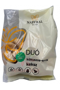 Obrázok pre Natural DUO Bezlepkové kokosovo-jahodové sušienky (150g)