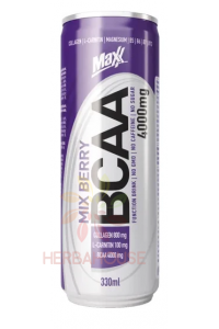 Obrázok pre Maxx BCAA Mix Berry sýtený nealkoholický nápoj s príchuťou bobuľového ovocia (330ml)