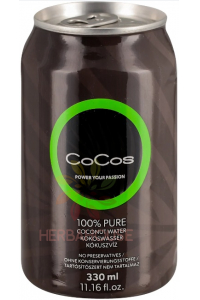 Obrázok pre CoCos 100% kokosová voda (330ml)