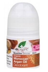 Obrázok pre Dr.Organic Prírodný deodorant s arganovým olejom bez hliníkových solí a alkoholu (50ml)