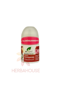 Obrázok pre Dr.Organic Prírodný deodorant s granátovým jablkom bez hliníkových solí a alkoholu (50ml)