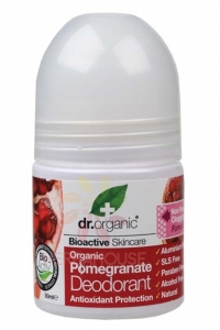 Obrázok pre Dr.Organic Prírodný deodorant s granátovým jablkom bez hliníkových solí a alkoholu (50ml)