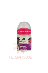 Obrázok pre Dr.Organic Prírodný deodorant s levanduľou bez hliníkových solí a alkoholu (50ml)