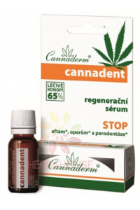 Obrázok pre Cannaderm Cannadent regeneračné sérum pri výskyte áft a oparov (5ml)