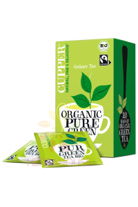 Obrázok pre Cupper® Pure Green Bio zelený čaj porciovaný (20ks)