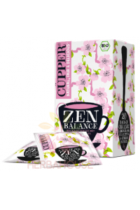 Obrázok pre Cupper® Zen Balance Bio bylinný čaj porciovaný citrónová tráva, eukalyptus & gingko (20ks)