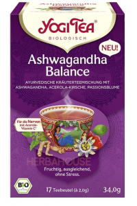 Obrázok pre Yogi Tea® Bio Ajurvédsky Čaj Ashwagandha Balance (17ks) 