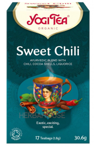 Obrázok pre Yogi Tea® Bio Ajurvédsky čaj Sweet Chili (17ks) 