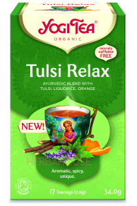 Obrázok pre Yogi Tea® Bio Ajurvédsky čaj Tulsi Relax (17ks) 