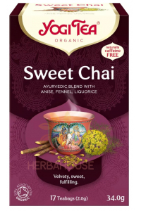 Obrázok pre Yogi Tea® Bio Ajurvédsky čaj Sweet Chai (17ks) 