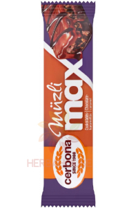 Obrázok pre Cerbona Müzli Max Müsli tyčinka s čokoládovo-karamelovou príchuťou (30g)