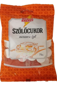 Obrázok pre Microse Hroznový cukor pastilky s pomarančovou príchuťou (75g)