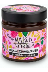 Obrázok pre Naked Noble Krém z horkej čokolády s lyofilizovanými malinami so sladidlom (200g)