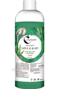 Obrázok pre Charlotte Tekuté mydlo s Aloe Vera Love & rain  – náhradná náplň (750ml)