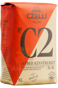 Obrázok pre Czelli Malom N° C2 Pšeničná múka biela chlebová BL-80 (1000g)