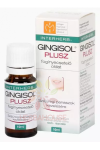 Obrázok pre Interherb Gingisol Plus Roztok na ošetrenie ďasien a slizníc ústnej dutiny (10ml)