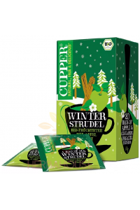 Obrázok pre Cupper® Winter Strudel Bio ovocný čaj porciovaný Jablčná štrúdla (20ks)