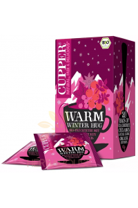 Obrázok pre Cupper® Warm Winter Hug Bio ovocný čaj porciovaný Vrelé zimné objatie (20ks)