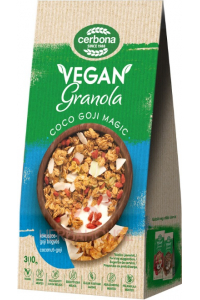 Obrázok pre Cerbona Vegan Granola s kokosom a goji (300g) 