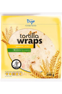 Obrázok pre Dijo Fun & Food Vegan Tortilla Wraps (250g)