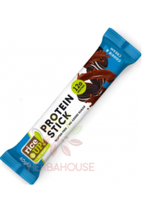 Obrázok pre Rice Up Protein Stick Bezlepková tyčinka s príchuťou Cookie & Cream v mliečnej čokoláde (40g)