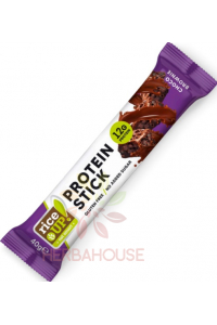 Obrázok pre Rice Up Protein Stick Bezlepková tyčinka s príchuťou brownie v mliečnej čokoláde (40g)