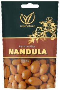 Obrázok pre Real Nature Mandle v karamele (75g)