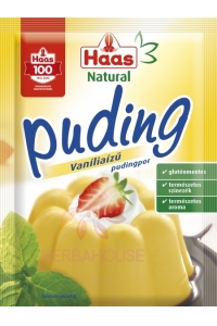 Obrázok pre Haas Natural Puding s vanilkovou príchuťou (40g)