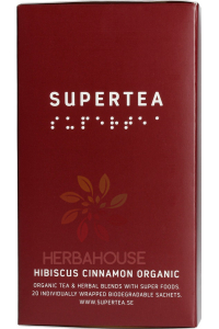 Obrázok pre Teministeriet Supertea Bio Čaj ibištek a škorica (20ks)