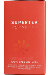 Obrázok pre Teministeriet Supertea Bio Seven Herb Wellness Čaj (20ks)