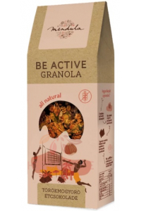 Obrázok pre Mendula Be Active Bezlepková granola - lieskový orech, horká čokoláda (300g)