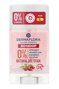Obrázok pre Dermaflora Roseship Gel Stick s olejom z plodov šípky a vitamínom C (50ml)