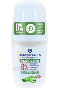 Obrázok pre Dermaflora Roll-on Guľôčkový dezodorant s Aloe vera (50ml)