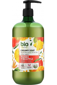 Obrázok pre Bio Naturell Tekuté krémové mydlo s pumpičkou Mango a Ananás (473ml)