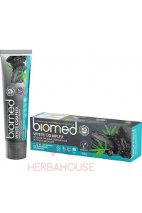 Obrázok pre Biomed Charcoal Bio prírodná zubná pasta s prírodným uhlím (100g) 