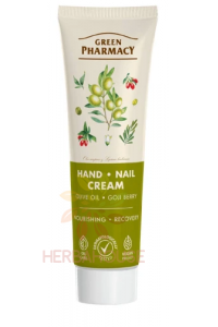 Obrázok pre Green Pharmacy Krém na ruky a nechty - olivový olej a goji (100ml)