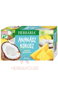 Obrázok pre Herbária Ovocný čaj s ananásovo - kokosovou príchuťou porciovaný (20ks)