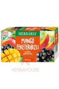 Obrázok pre Herbária Ovocný čaj s príchuťou mango a čierne ríbezle porciovaný (20ks)