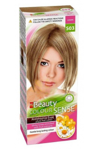Obrázok pre MM Beauty Colour Sense permanentná farba na vlasy S03 - sahara blond (125ml)