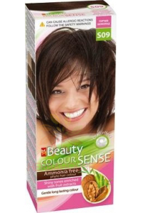Obrázok pre MM Beauty Colour Sense permanentná farba na vlasy S09 - horká čokoláda (125ml)